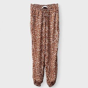 Karlie Leopard Print Joggers. Women’s Size Small